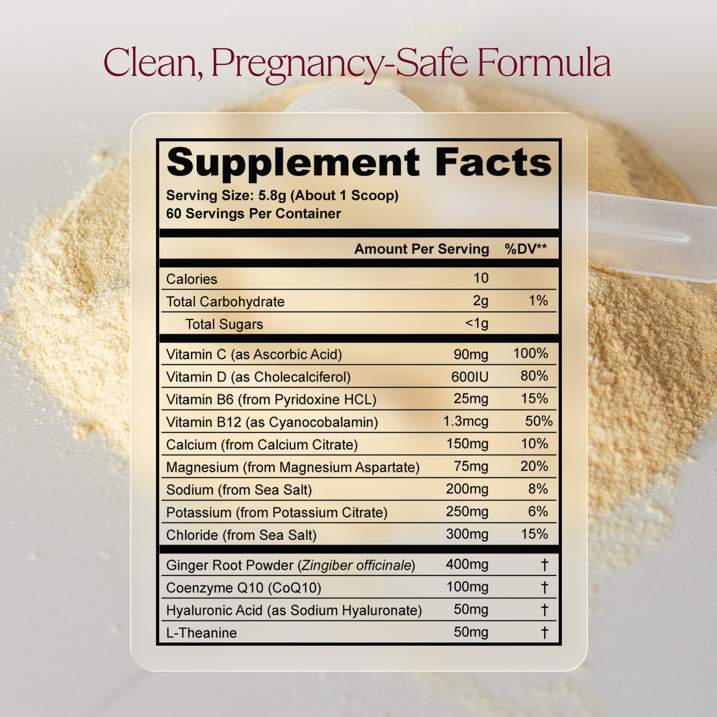 Daytime Pregnancy Support Drink