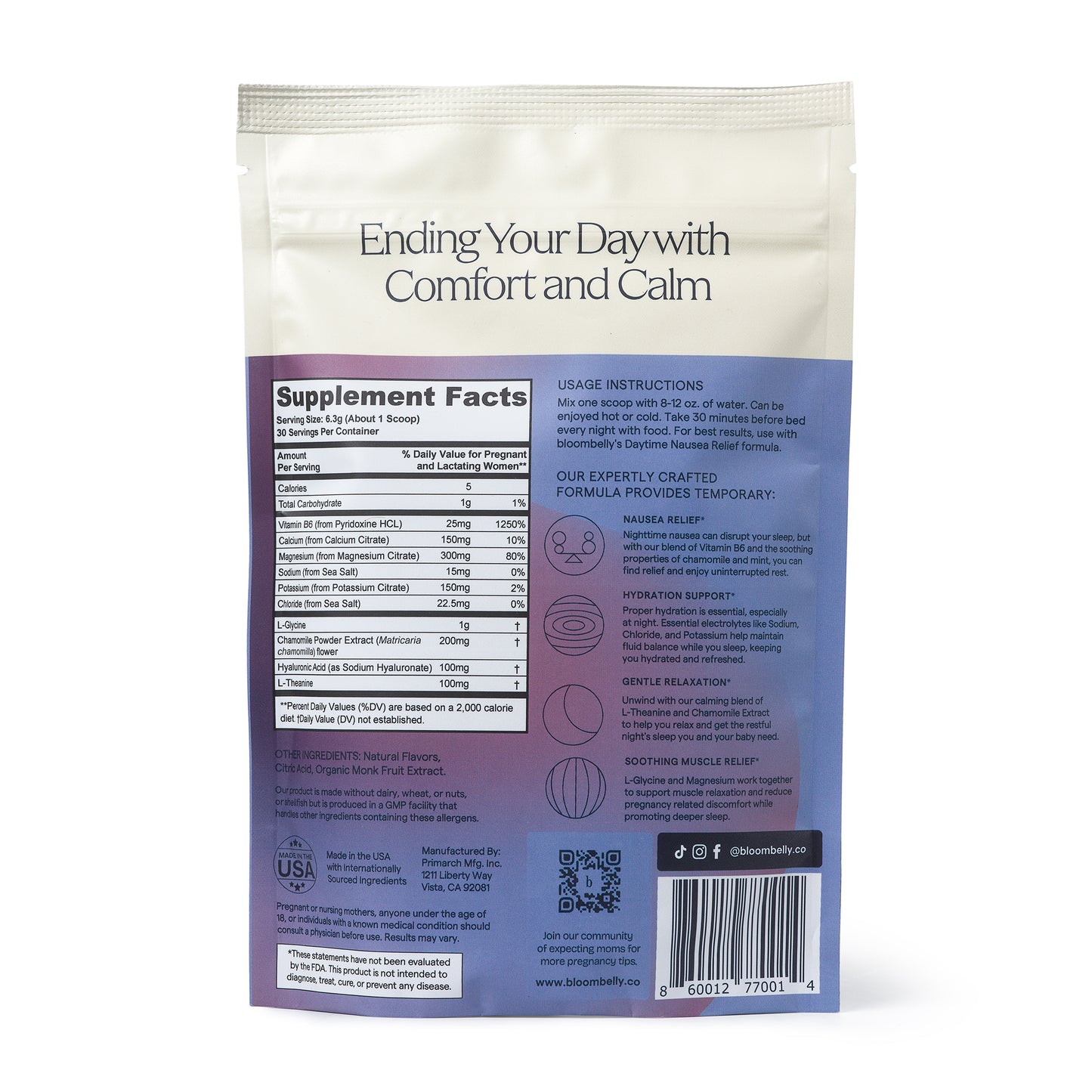 Daytime + Nighttime Pregnancy Support Drinks