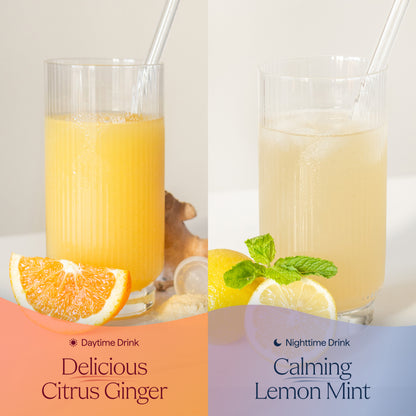 Daytime + Nighttime Pregnancy Support Drinks
