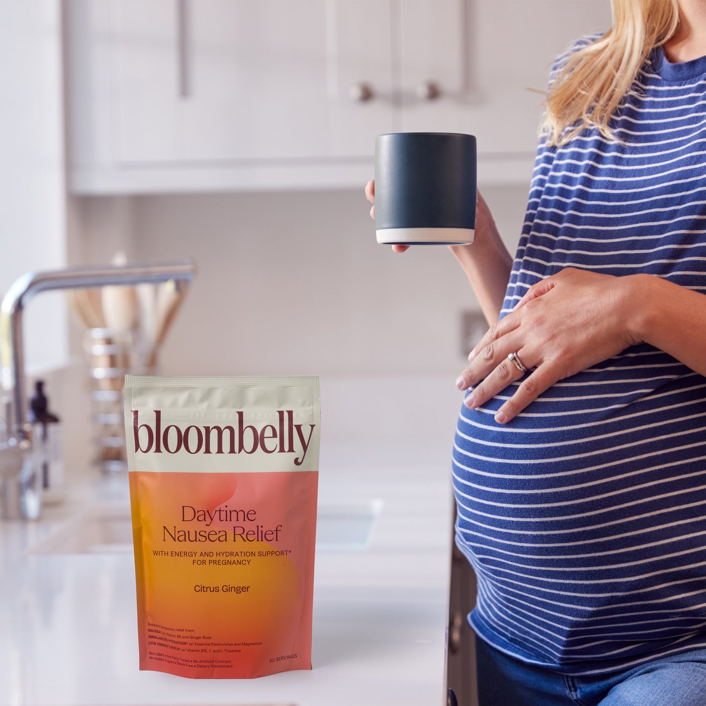 Daytime Nausea Relief with Energy and Hydration Support