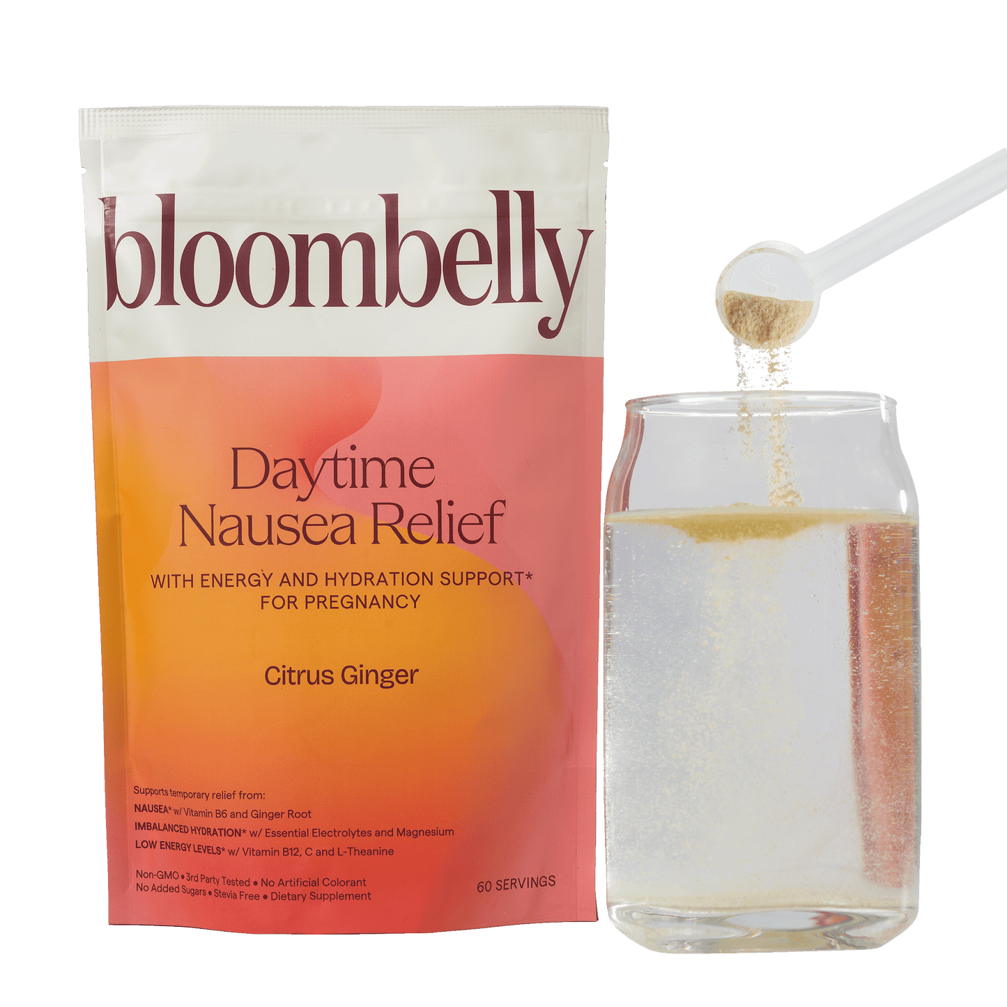 Daytime Nausea Relief with Energy and Hydration Support