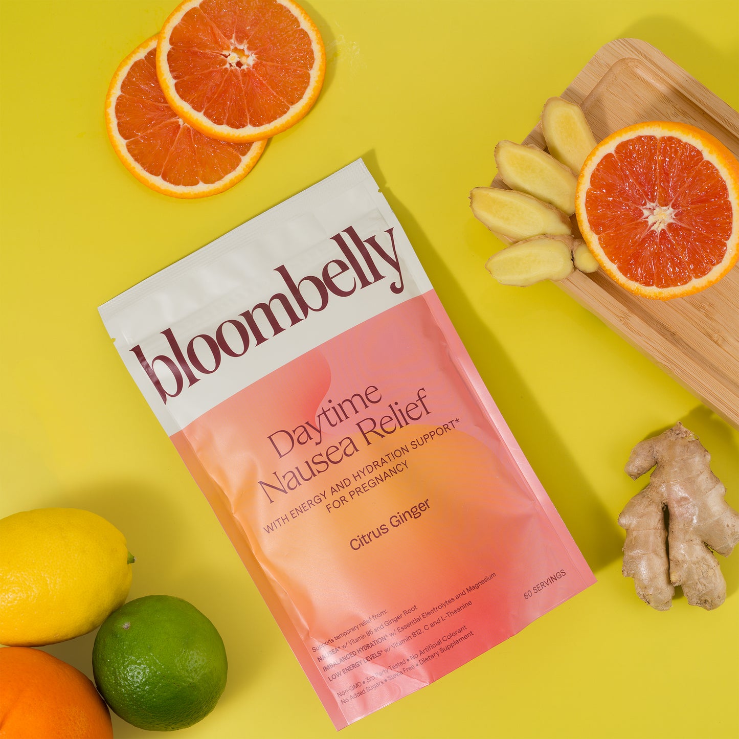 Daytime Nausea Relief with Energy and Hydration Support