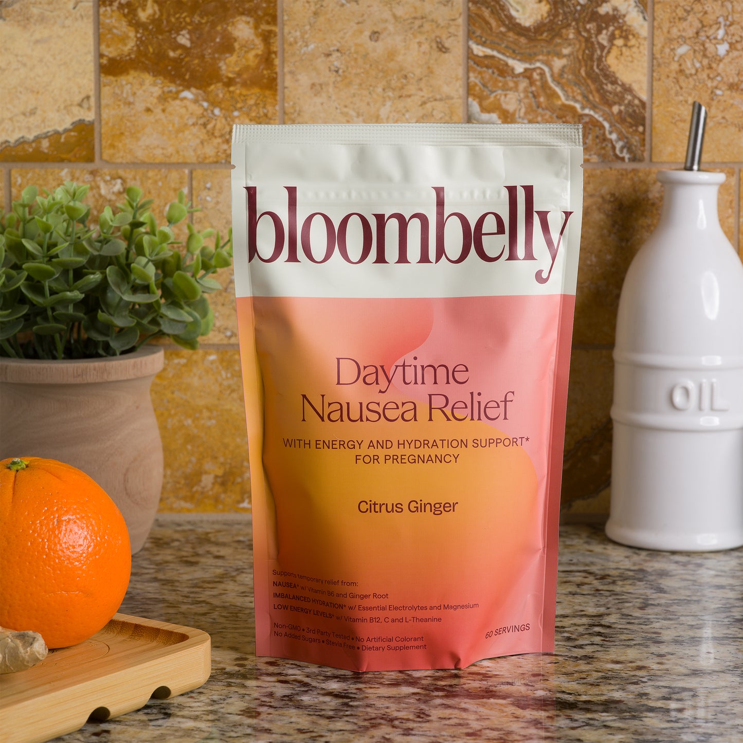 Daytime Nausea Relief with Energy and Hydration Support