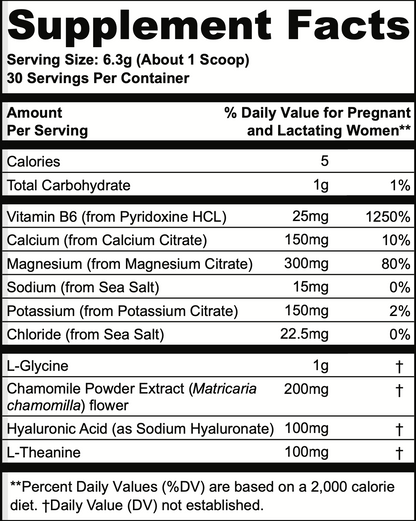 Nighttime Nausea Relief with Energy and Hydration Support